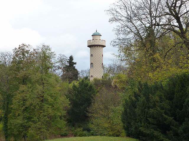 Aussichtsturm im Landschaftspark Schönbusch