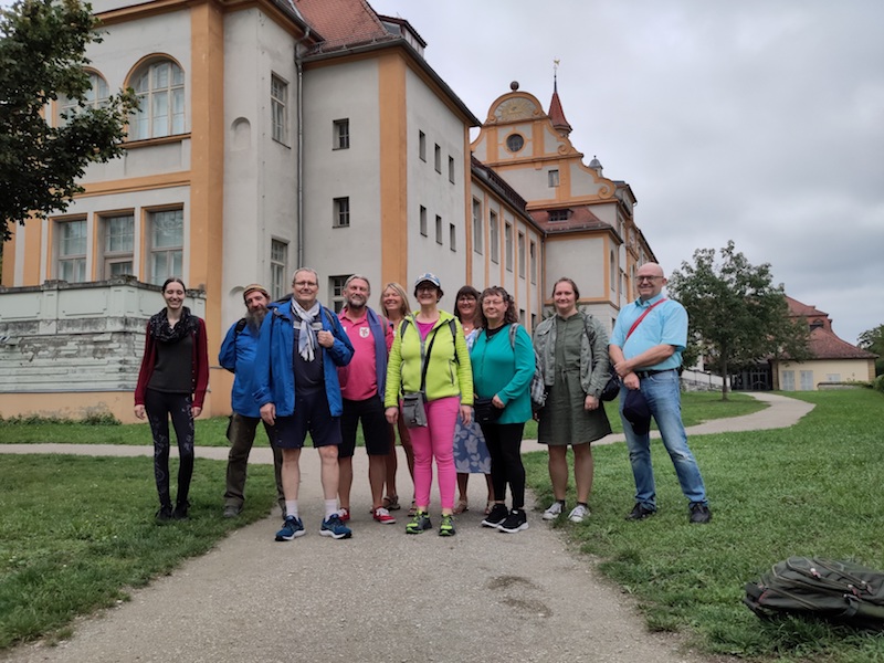 Einige der Teilnehmer des Ausflugs nach Bamberg