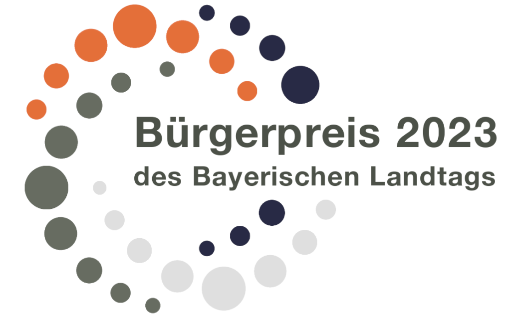 Ausgezeichnet mit dem Bürgerpreis 2023 des Bayerischen Landtags.