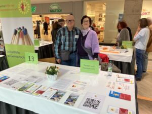 Selbsthilfetage Infostand in der City-Galerie
